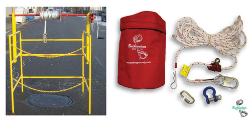 BUCKINGHAM 105Q1-30 CONFINED SPACE RESCUE SYSTEM NEW