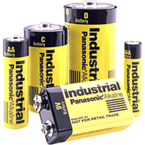 9V INDUSTRIAL ALKALINE BATTERY NEW