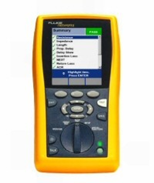 FLUKE DTX1800-120 DIGITAL CABLE ANALYZER REPAIRED