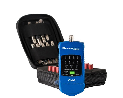 JONARD  CM-17 Cable Mapper & Toner For Coax & Lan 811490016262