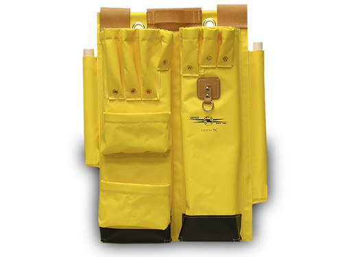 ESTEX 1829-TE Aerial Tool Apron w/Leather 18"W x 28" H 4lbs. 14 oz.  NEW