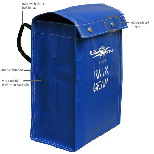 ESTEX 2500-1 Rain Gear Storage Bag 8 oz.  NEW