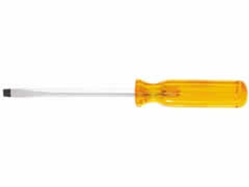 KLEIN BD286 1/4'' (6 mm) Keystone-Tip Screwdriver - 6'' (152 mm) Square-Shank 32058-3 NEW