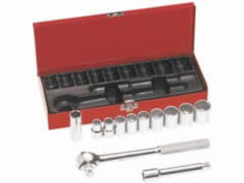 KLEIN 65510 12-Piece 1/2-Inch Drive Socket Wrench Set 65510-4 NEW