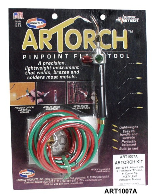 UNIWELD ART100 / UPC 00330 Artorch No Hose MINIMUM ORDER 1 NEW