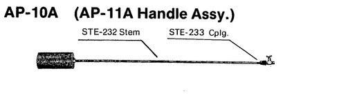 GOSS STE-232 / 662999025862 STEM, AP-10A. NEW