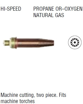 GOSS MTHN-2 TIP CUT, for VICTOR, GOSS # 2367-2