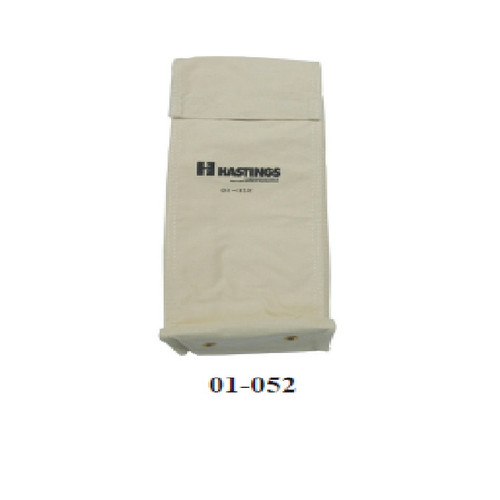 HASTINGS 01-052 Canvas Glove Bag 8" W. x 19" L. NEW