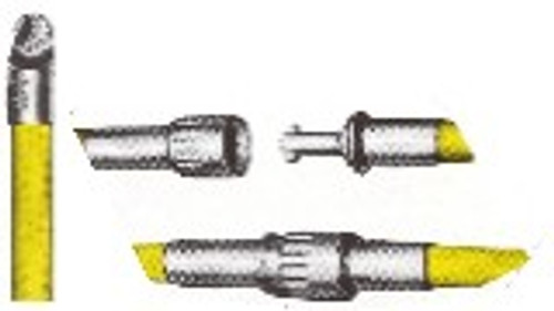 HASTINGS 20938 12' Two Section Metal Splice Stick NEW