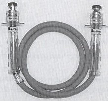 HASTINGS 6890 2/0 15KV Jumper 8' With Medium Clear Heads NEW