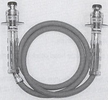 HASTINGS 6891 2/0 15KV Jumper 10' With Medium Clear Heads NEW