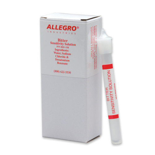 Allegro 2041-11K Bitter (Denatonium Benzoate) Sensitivity Solution (6/Box)