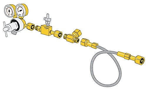 Allegro 9892-02 Two Cylinder Kit w/ Alarm, Low Pressure