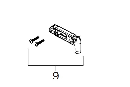 Allegro 9533-08 Canister Latch Kit, includes Latch, Plastic Parts & Screws (Not Sold Separately)