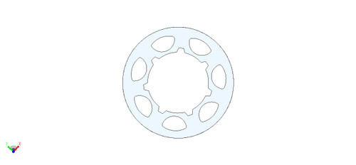 GREENLEE 55103 SPROCKET-.375P RIM .759X1.382X.276 H2 / 90551036 / 783310551034 NEW