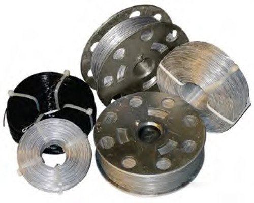 DCD 61000-050 Lashing Wire Tapered Hub, 430 SS, 0.045", 1200 Ft/coil NEW must order in qty of 6