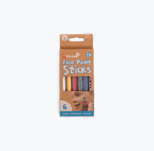 Face Paint Sticks, Card 6 Micador jR.