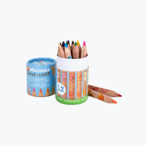 Triangle Pencil Pocket Pack, Pack 12 early stART