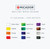 Micador for Artists Brilliant Watercolour Discs