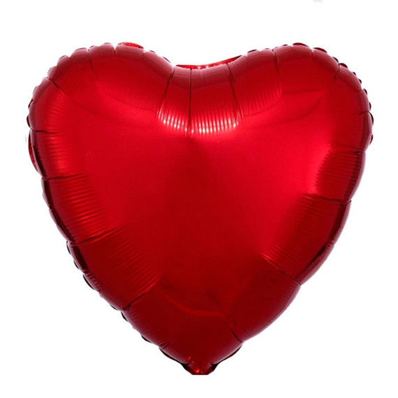 18'' Heart Balloon - Red