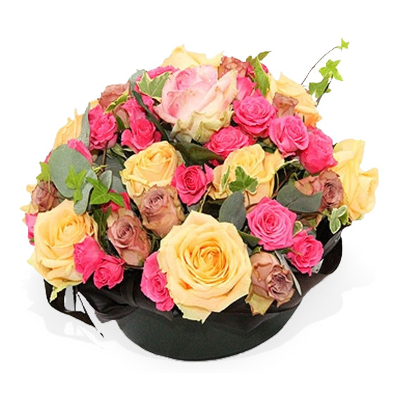 Luxury Roses Funeral Posy