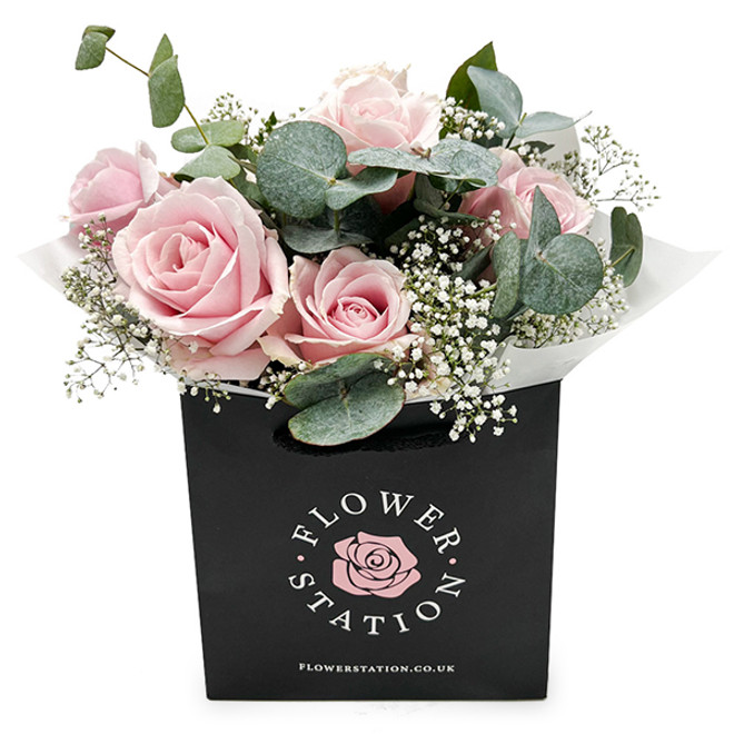 Luxury Pink Roses Bouquet