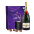 Scented Candle + Milktray + Moët