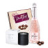 Scented Candle + Chocolates + Sparkling Rosé