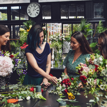 Floristry Classes for Teams