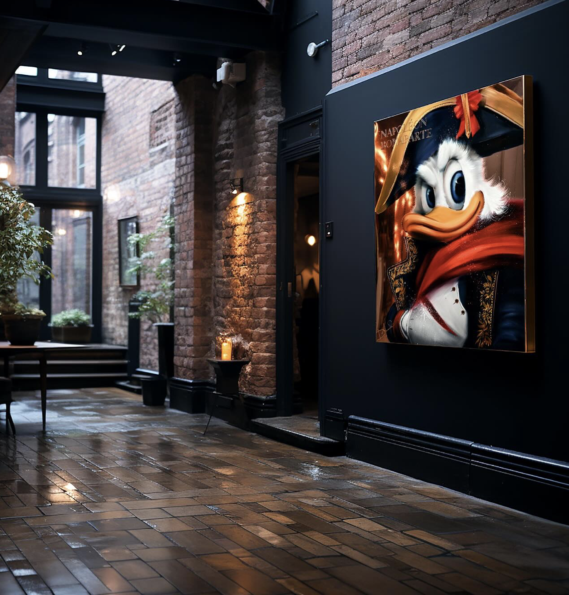 Photo d'une peinture artistiques proposées par la galerie d'art contemporain Design by jaler