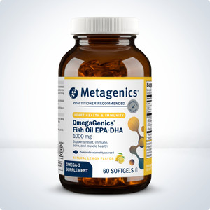Metagenics OmegaGenics Fish Oil EPA-DHA 1000 mg 60 Softgels Metagenics OmegaGenics Fish Oil EPA-DHA 1000 mg 60 Softgels