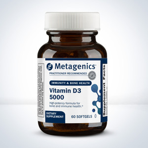 Metagenics Vitamin D3 5000 60 Softgels Metagenics Vitamin D3 5000 60 Softgels