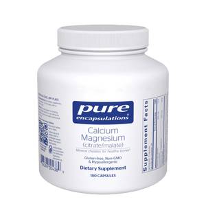Calcium Magnesium (citrate/malate) 180's | Pure Encapsulation Calcium Magnesium (citrate/malate) 180's | Pure Encapsulation