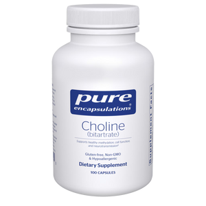 Choline (bitartrate) | Pure Encapsulation Choline (bitartrate) | Pure Encapsulation