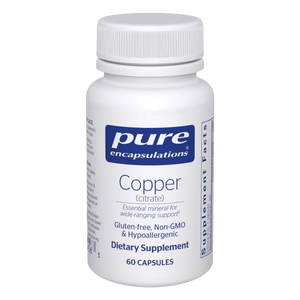 Copper (citrate) 60's | Pure Encapsulation Copper (citrate) 60's | Pure Encapsulation