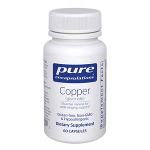 Copper (glycinate) 60's | Pure Encapsulation Copper (glycinate) 60's | Pure Encapsulation
