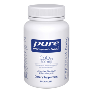 CoQ10 - 500 Mg. 60's | Pure Encapsulation CoQ10 - 500 Mg. 60's | Pure Encapsulation