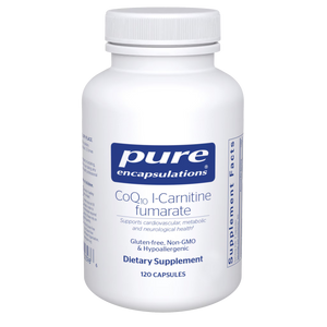 CoQ10 l-Carnitine Fumarate 120's | Pure Encapsulation CoQ10 l-Carnitine Fumarate 120's | Pure Encapsulation