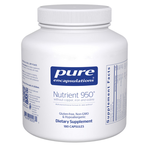 Nutrient 950® without Copper, Iron & Iodine 180's | Pure Encapsulation Nutrient 950® without Copper, Iron & Iodine 180's | Pure Encapsulation