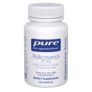 Policosanol 20 mg. 120's | Pure Encapsulation Policosanol 20 mg. 120's | Pure Encapsulation