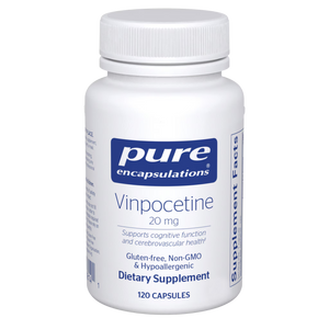 Vinpocetine 20 mg. 120's | Pure Encapsulation Vinpocetine 20 mg. 120's | Pure Encapsulation