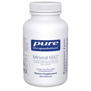 Mineral 650 - 180's | Pure Encapsulations Mineral 650 - 180's | Pure Encapsulations