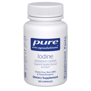Iodine (potassium iodide) 120's | Pure Encapsulations Iodine (potassium iodide) 120's | Pure Encapsulations