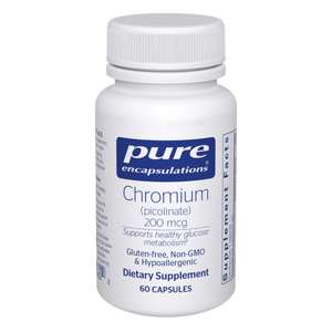 Chromium (picolinate) 200 mcg | Pure Encapsultion Chromium (picolinate) 200 mcg | Pure Encapsultion