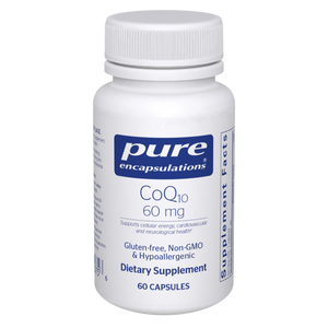 CoQ10 60 mg. | Pure Encapsulation CoQ10 60 mg. | Pure Encapsulation