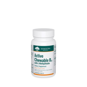 Active Chewable B12 with L-Methylfolate | 60 Chewable Tablets | Genestra Active Chewable B12 with L-Methylfolate | 60 Chewable Tablets | Genestra