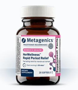 Metagenics HerWellness™ Rapid Period Relief - 20 Softgels Metagenics HerWellness™ Rapid Period Relief - 20 Softgels