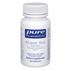 R-Lipoic Acid (stabilized) | Pure Encapsulations R-Lipoic Acid (stabilized) | Pure Encapsulations