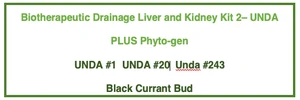 Biotherapeutic Drainage Liver & Kidney Kit 2 - UNDA 