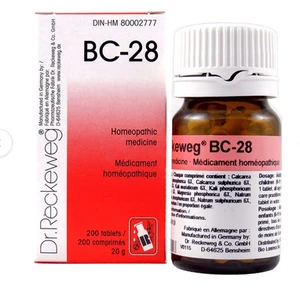 Dr. Reckeweg BC-28 Homeopathic Remedy, 200 Tablets